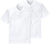 NU 20% KORTING: Schiesser Shirt met V-hals "Essentials" (2-delig, Set ...