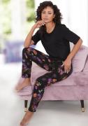 NU 20% KORTING: Vivance Dreams Pyjama met bloemdessin (2-delig)