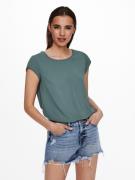 NU 20% KORTING: Only Blouse met korte mouwen ONLVIC S/S SOLID TOP NOOS...