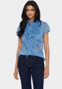 Saint Tropez Rucheblouse LiljaSZ Crinkle SS Shirt