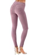 NU 20% KORTING: Lascana Legging uit zacht materiaal in cordlook, loung...