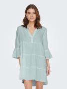 NU 20% KORTING: Only Tuniekjurk ONLTHYRA PEPLON DRESS NOOS WVN