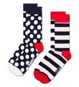 NU 20% KORTING: Happy Socks Sokken Classic Big Dot Socks (Set van 2)