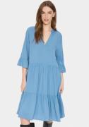 NU 20% KORTING: Saint Tropez Zomerjurk EdaSZ dress met volants en 3/4 ...