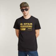 G-Star RAW Shirt met ronde hals Swando