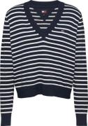 NU 20% KORTING: TOMMY JEANS Gebreide trui TJW ESSENTIAL VNECK SWEATER ...