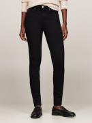 Tommy Hilfiger Skinny fit jeans COMO SKINNY RW BLACK met tommy hilfige...