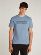 NU 20% KORTING: Calvin Klein T-shirt BOX STRIPED LOGO T-SHIRT