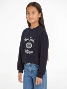 Tommy Hilfiger Shirt met lange mouwen HILFIGER NY EMBROIDERED CREWNECK...