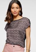 NU 20% KORTING: Laura Scott Shirtblouse van glanzend satijn