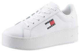 TOMMY JEANS Plateausneakers TJW FLATFORM ESS vrijetijdsschoen, halve s...