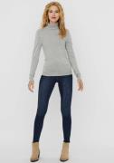 NU 20% KORTING: Vero Moda Coltrui VMGLORY LS ROLLNECK BLOUSE GA NOOS