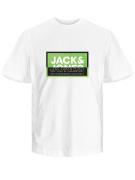 Jack & Jones T-shirt JCOLOGAN SUMMER PRINT TEE CREW NECK FST