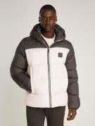 NU 20% KORTING: Calvin Klein Outdoorjack HOODED QUILT COLOR-BLOCK PUFF...