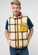 Jack Wolfskin Mouwloos fleecevest FELSLICHT CHECK VEST M