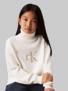 NU 20% KORTING: Calvin Klein Coltrui Monologo Rollneck Sweater