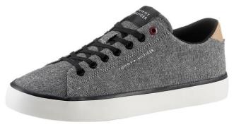 NU 20% KORTING: Tommy Hilfiger Sneakers TH HI VULC LOW CHAMBRAY met lo...