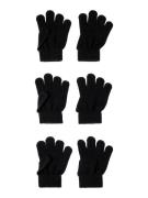 Name It Gebreide handschoenen NKNMAGIC GLOVES 3P NOOS (set, 3 stuks)