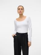 NU 20% KORTING: Vero Moda Shirt met lange mouwen VMLULU LS U-NECK TOP ...