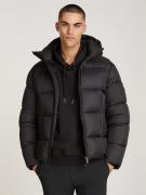 NU 20% KORTING: Calvin Klein Outdoorjack HOODED QUILT PUFFER MW