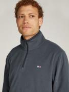 NU 20% KORTING: TOMMY JEANS Fleecetrui TJM REG S FLAG POLAR 1/4 ZIP