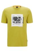 NU 20% KORTING: Boss Orange T-shirt Te_Urban met frontprint