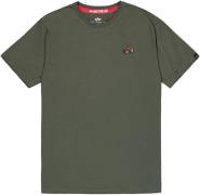 NU 20% KORTING: Alpha Industries Shirt met ronde hals 3D Small Logo T