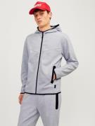 Jack & Jones Sweatvest JCOFUSION SWEAT ZIP HOOD NOOS