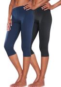 vivance active Caprilegging met rubberen tailleband, loungewear (Set v...