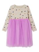 NU 20% KORTING: Name It Tulen jurk NMFLUCKY LS TULLE DRESS