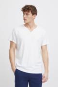 NU 20% KORTING: Blend T-shirt BHAshton split neck tee