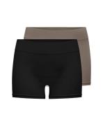 Only Hotpants ONLVICKY S-LESS MINI SHORTS 2-PACK (set, 2-delig)