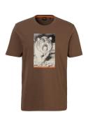 Boss Orange T-shirt Te_Wilds met een ronde hals