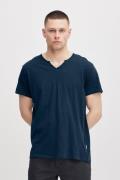 NU 20% KORTING: Blend T-shirt BHAshton split neck tee