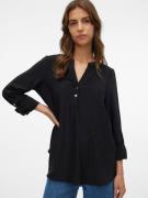 NU 20% KORTING: Vero Moda Shirt VMANI LS TOP WVN GA NOOS