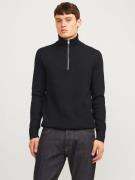 Jack & Jones Schipperstrui JJEPERFECT KNIT HALF ZIP SN