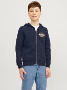 Jack & Jones Junior Capuchonsweatvest JJELOGO SWEAT ZIP HOOD 2C 24/25 ...