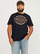 Jack & Jones PlusSize T-shirt JJELOGO TEE SS O-NECK 2 COL AW24 S PLS