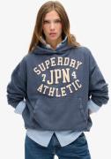 Superdry Hoodie ATHLETIC APPLIQ OVERSIZE HOOD