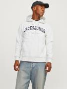 NU 20% KORTING: Jack & Jones Hoodie JJECALEB VARSITY SWEAT HOOD NOOS