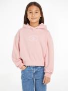 NU 20% KORTING: Tommy Hilfiger Hoodie MONOTYPE FLOCK HOODIE Kinderen t...