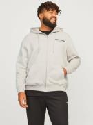 NU 20% KORTING: Jack & Jones PlusSize Capuchonsweatvest JORVESTERBRO S...