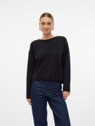 NU 20% KORTING: Vero Moda Gebreide trui VMGOLD ROLL LS O-NECK PULLOVER...