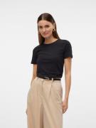 Vero Moda Shirt met korte mouwen VMLULU SS TOP JRS GA NOOS