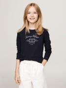 NU 20% KORTING: Tommy Hilfiger Sweatshirt TH STARS FLAG PRINT TEE LS