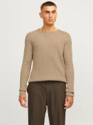 Jack & Jones Trui met ronde hals JJPANNEL KNIT CREW NECK AW24