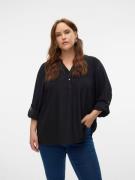 NU 20% KORTING: Vero Moda Curve Shirt VMCANI LS TOP WVN GA NOOS CUR