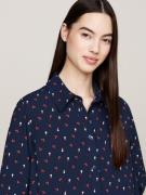 NU 20% KORTING: TOMMY JEANS Jurk met overhemdkraag TJW FLORAL MIX MINI...