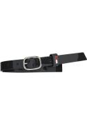 NU 20% KORTING: TOMMY JEANS Leren riem TJW Oval 2 cm extra slank ontwe...