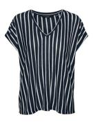 Vero Moda Shirt met korte mouwen VMLANA SS V-NECK TOP JRS GA